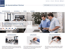 Tablet Screenshot of nico-berlin.de